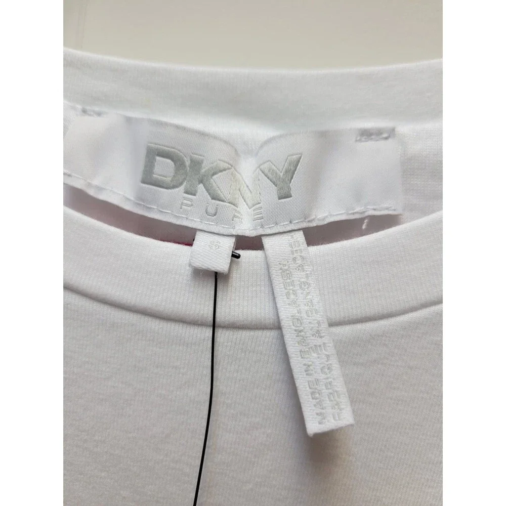 DKNY Women's Abstract Peacock Floral Sleeveless Dress Size S Brand New with Tags - Picture 4 of 14